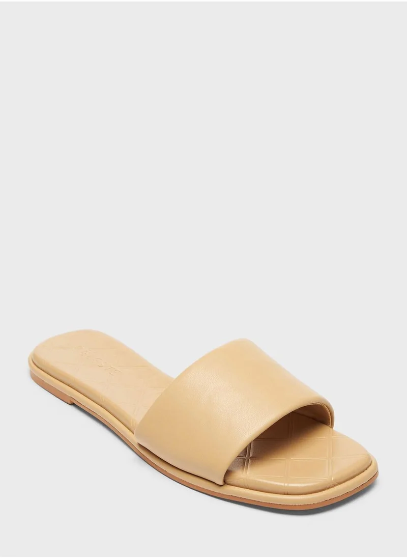 Celeste Single Strap Flat Sandals