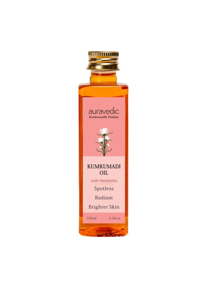 Auravedic Kumkumadi Oil ,For Face 100 Ml - Image 1