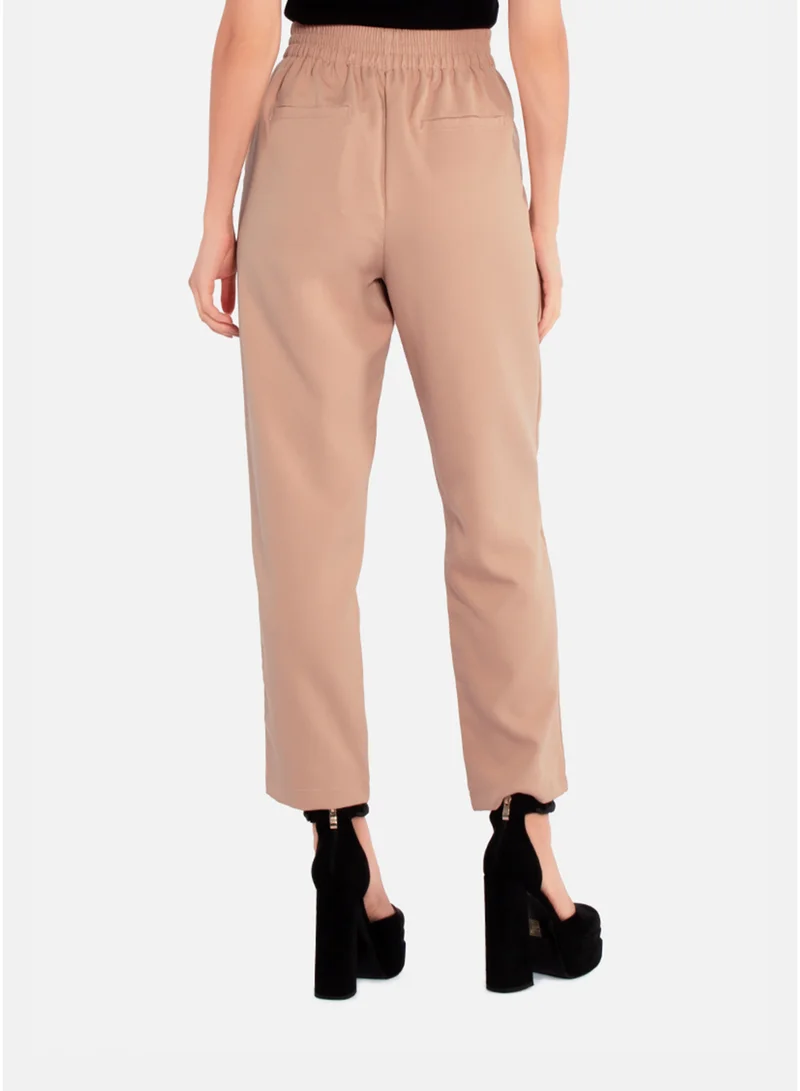 London Rag  London Rag Peach semi casual straight pants for Women | Best Price UAE