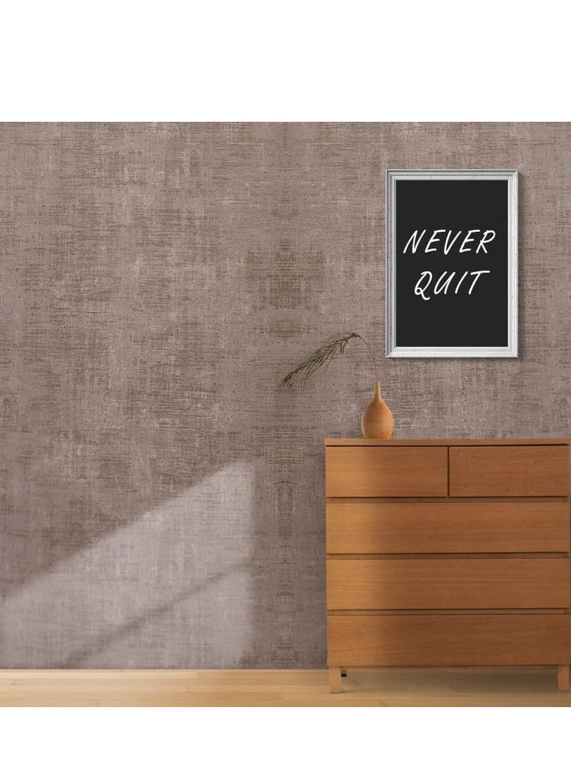 MAF Wallpaper MAF Wallpaper PR786112 Plain Wallpaper PVC Wallpaper For Office, Bedroom, Living Room, Room Decoration, Wall covering, Decorative Paper, Modern Wallpaper.. (Greyish Brown)  - Image 3
