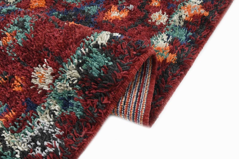 Alkaffary Al Badia Fur Rug, Area Rug, Heritage Design with High-Quality Materials, Luxury Design, 1.20X2.20 cm, Turquoise - Image 3