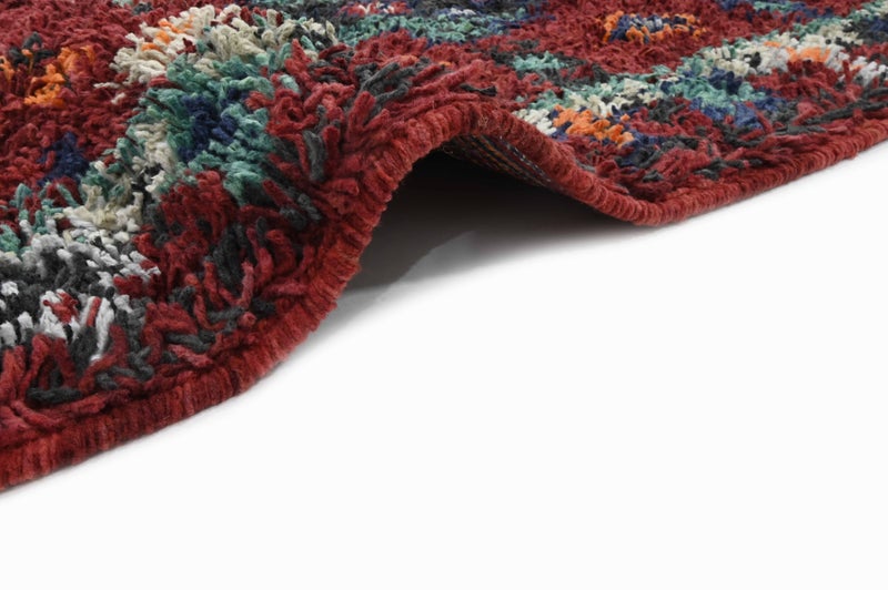 Alkaffary Al Badia Fur Rug, Area Rug, Heritage Design with High-Quality Materials, Luxury Design, 1.20X2.20 cm, Turquoise - Image 4