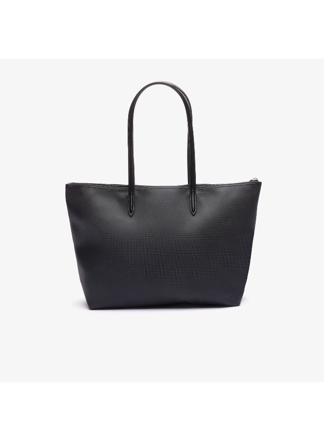 Lacoste bag Women's L12.12 Concept Fashion Versatile Large Capacity Large Size Zipper Handheld Camera Bag Shoulder Bag Camera Bag Tote Bag Large 35cm * 30cm * 12cm - Image 5