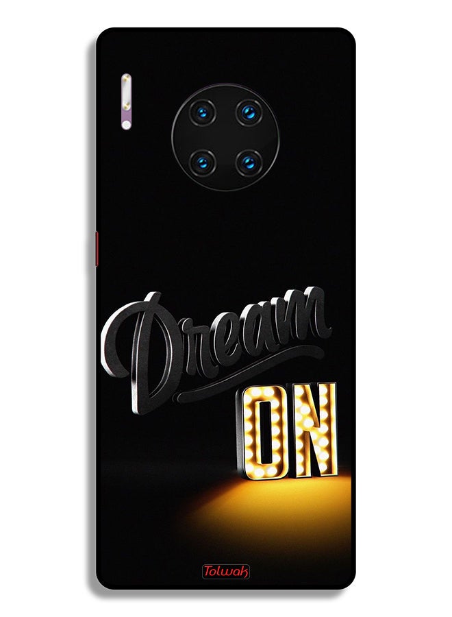 Tolwak Huawei Mate 30 Pro 4G Protective Case Cover Dream On - Image 2