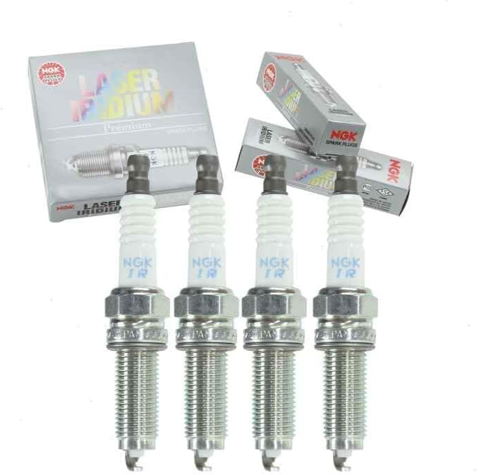 Sixity Auto 4 pc NGK Laser Iridium Spark Plugs for Honda CR-V 2.4L L4 (2010-2014) - Image 1