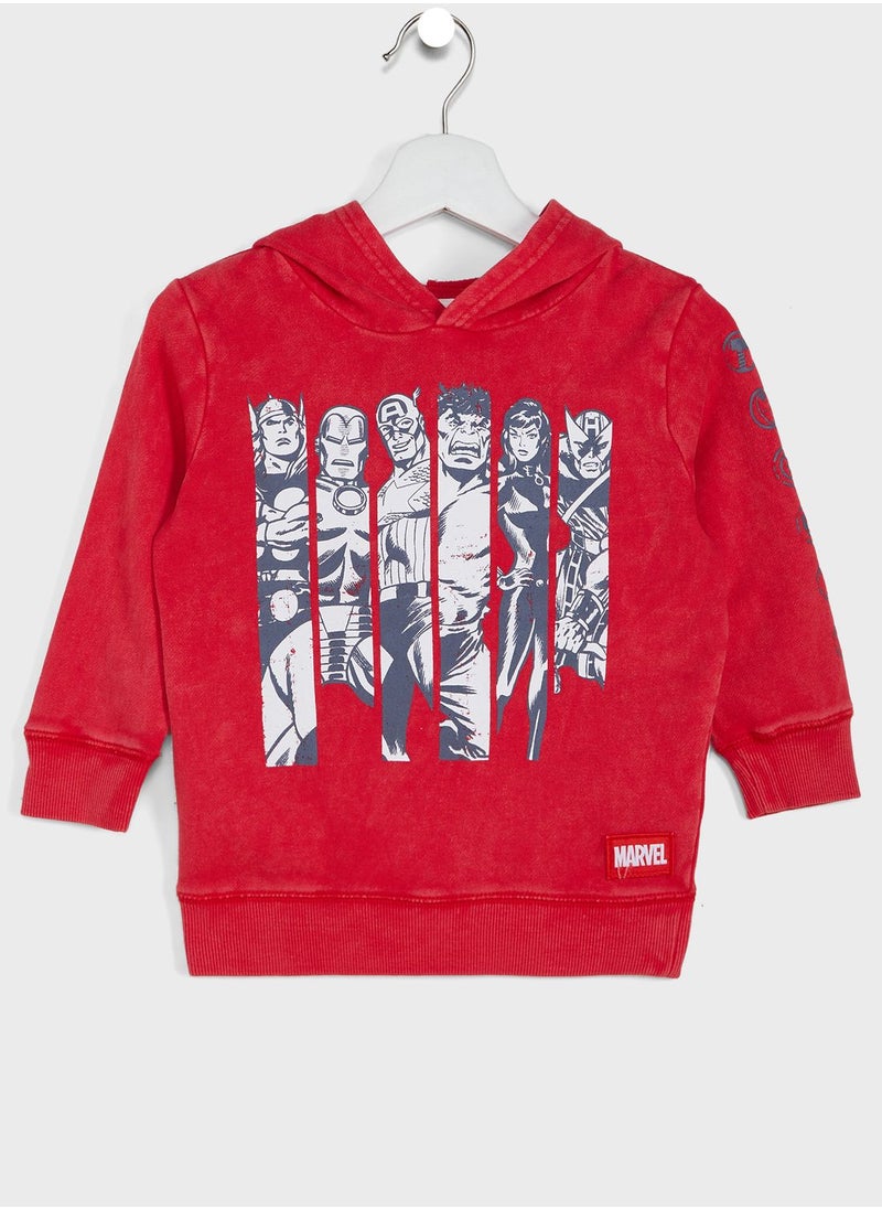 Cotton On - Kids The Avengers Milo Hoodie - Image 1