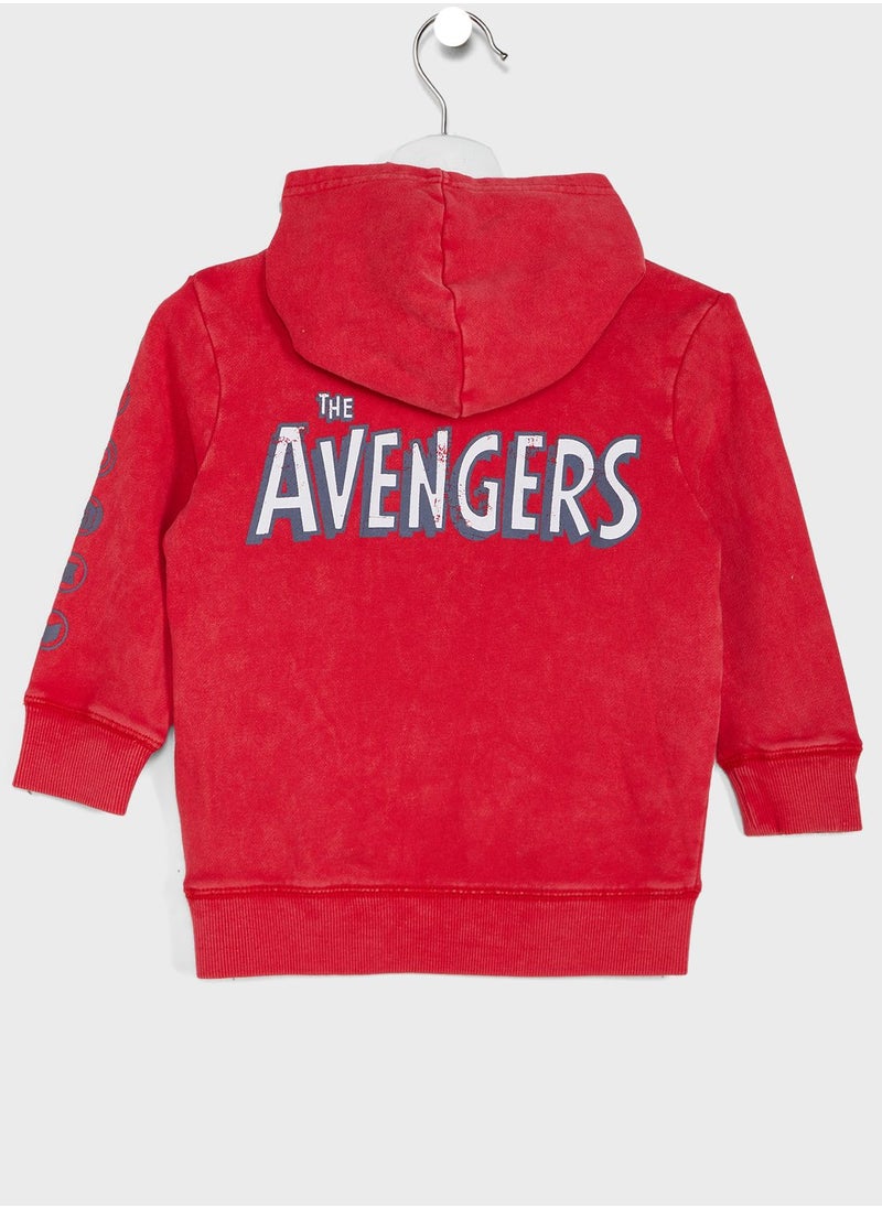 Cotton On - Kids The Avengers Milo Hoodie - Image 1