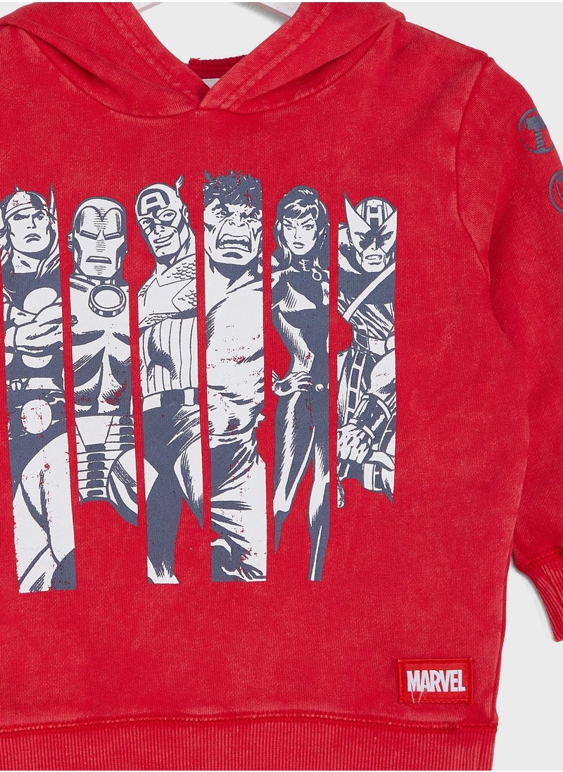 Cotton On - Kids The Avengers Milo Hoodie - Image 1