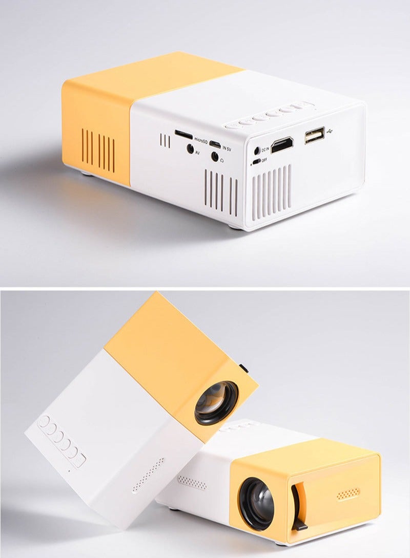 Multimedia Mini Portable Projector for Home Use, Compact and Convenient Projector for Movies and Presentations  - Image 2