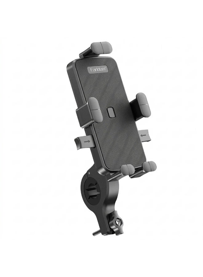 Earldom EH210 Bicycle & Motorcycle Phone Holder -Black - Image 1