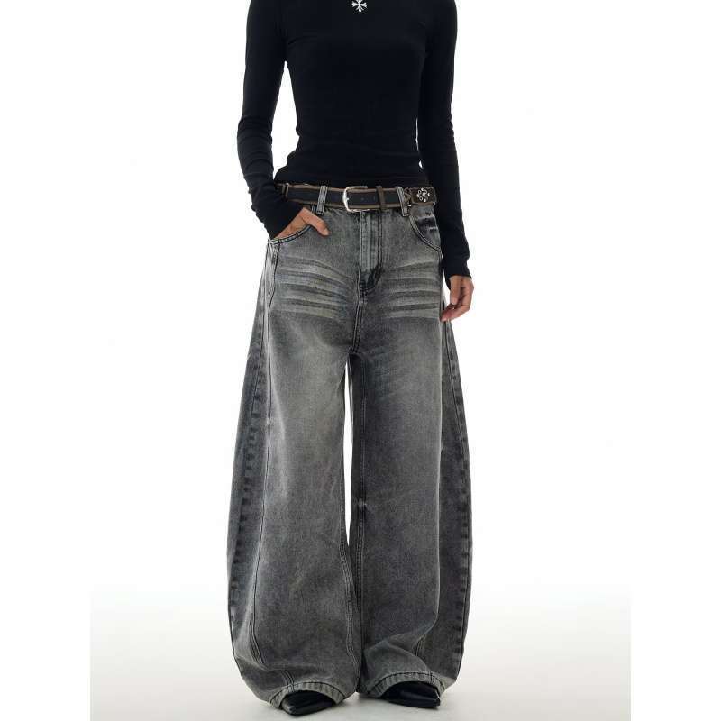 Unisex Casual Daily Denim Jeans - Image 1