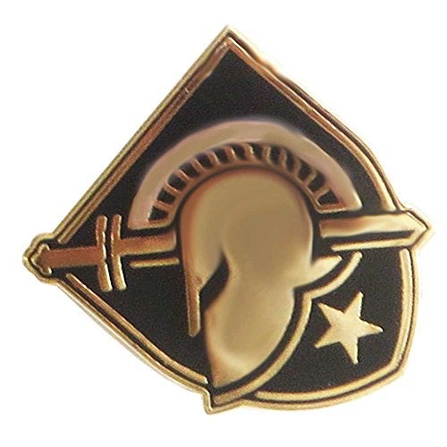 Mitchell Proffitt New West Point Black Knight Lapel Pin, Blue & Gold, 7/8 inch - Image 4