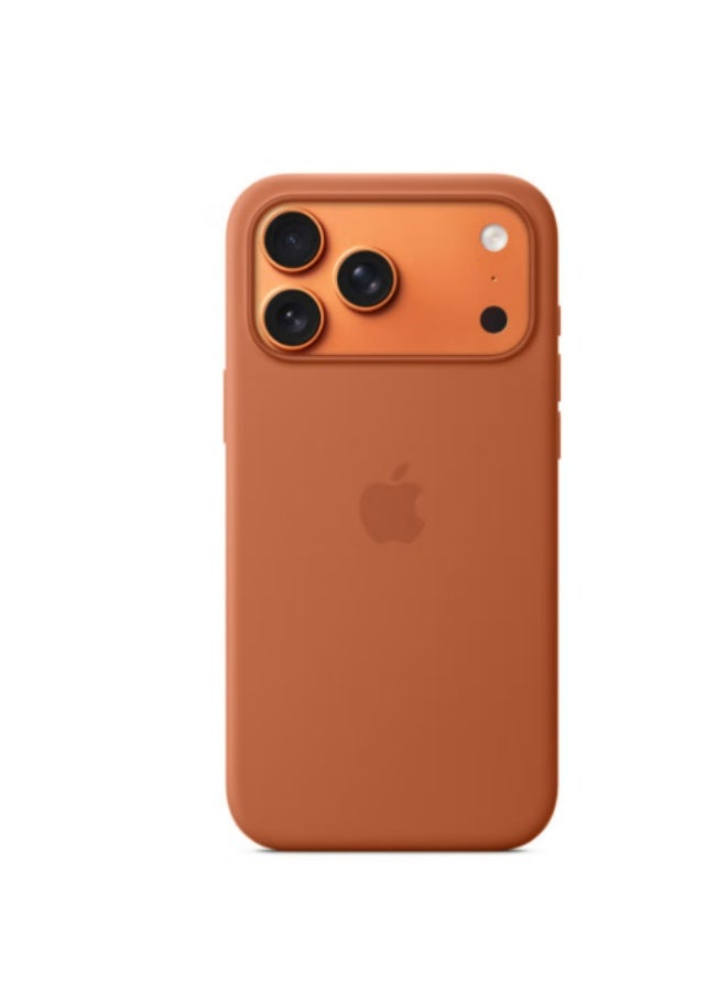 iPhone 17 Pro Max Silicone Case with MagSafe – Terra Cotta - Image 1