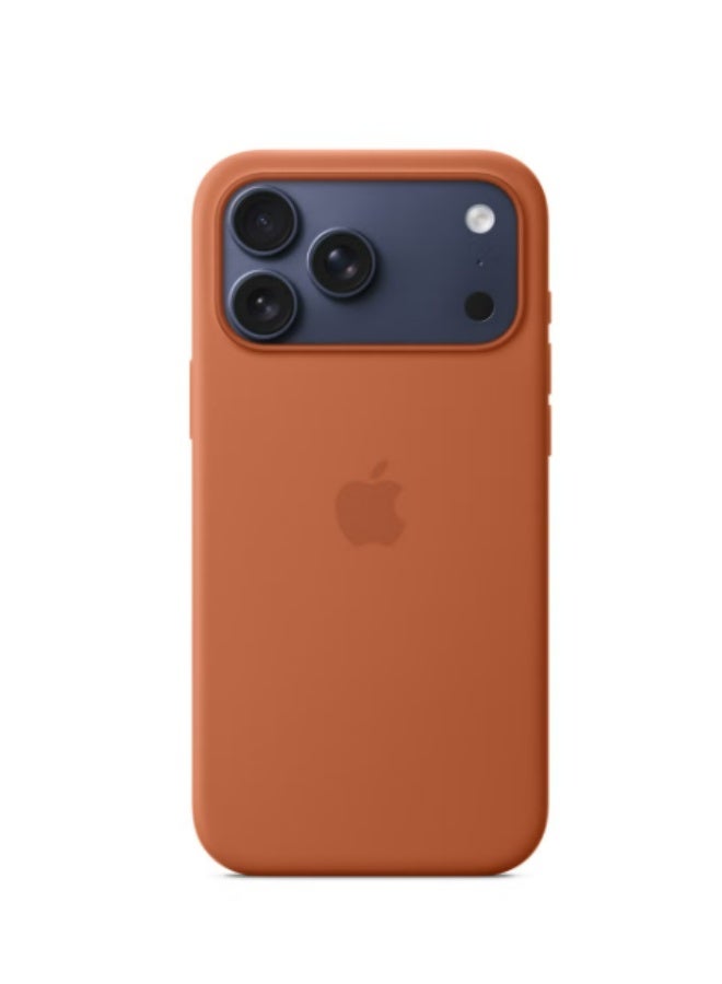 iPhone 17 Pro Max Silicone Case with MagSafe – Terra Cotta - Image 3