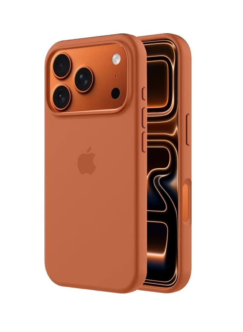 iPhone 17 Pro Max Silicone Case with MagSafe -Terra Cotta. - Image 5