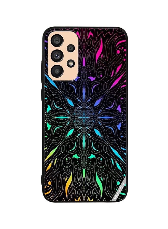 VR CREATIVE Protective Case Cover For Samsung Galaxy A33 5G Mandala Design Multicolour - Image 1