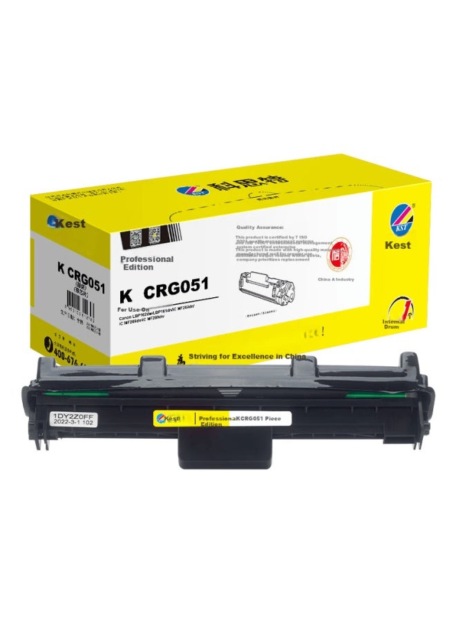 KST Kost K Crg051 Drum Unit Black (compatible With Canon Lbp162dw/lbp161dn/ic Mf263dn/ic Mf266dn) 23000 Pages Professional Edition - Image 1
