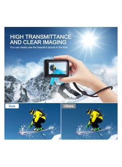 Y&D Silicone Sleeve with Lanyard and 6 Pcs Tempered Glass Screen Lens Protector for GoPro Hero 10 Black  - Image 4
