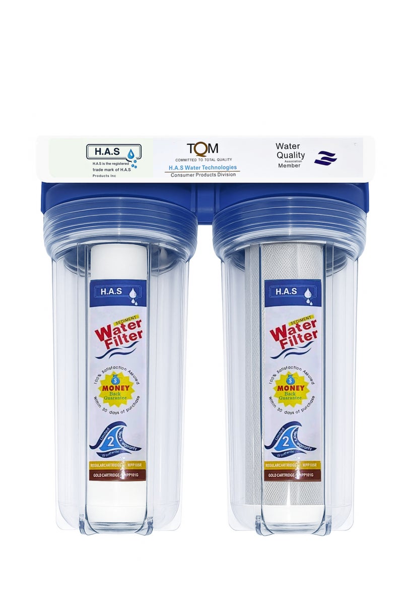 2 phase water Filter, machine Whole House Water Filter, II-Stage water purification system, drinking water filter, Sets of High Capacity Replacement Pre-Filter Sets for Essence Series Reverse Osmosis Water Filter System Stage 1 & 2. - Image 2