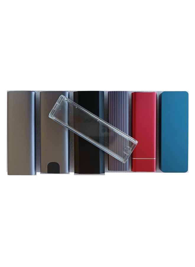 Generic - M.2 SSD Solid State Hard Disk Box Motherboard Dual Protocol Nvme/ngff/SATA Mobile Hard Disk Transfer Board Card-Color:NGFF(SATA) Protocol Has Colored Lights - Image 1