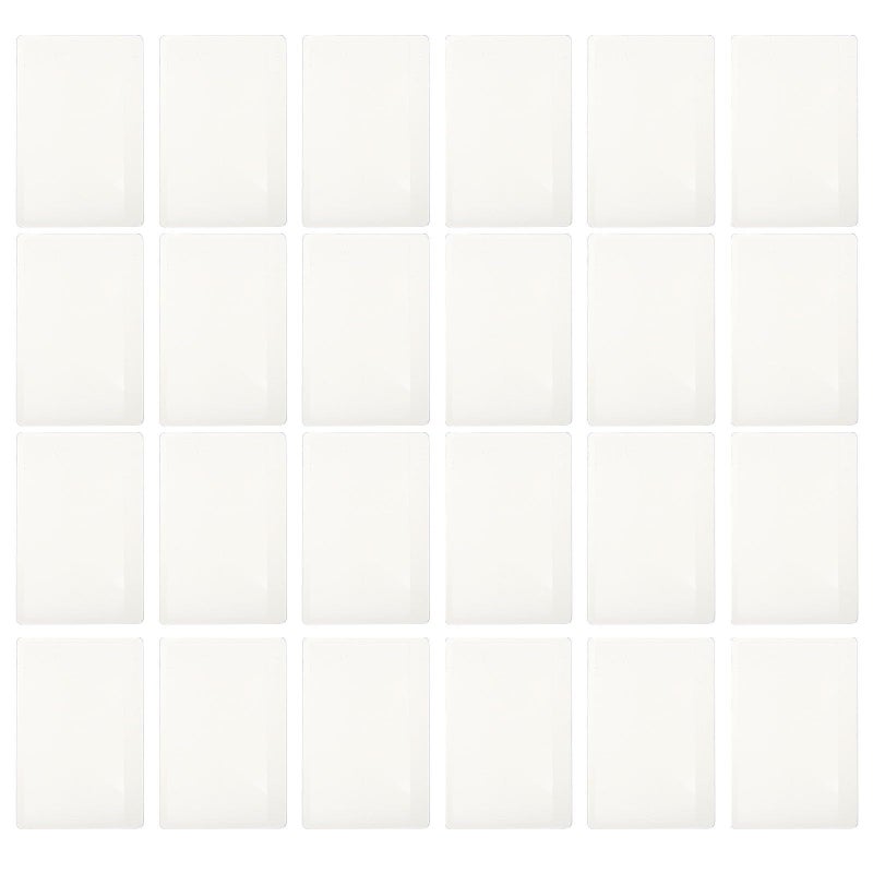 24pcs PVC Card Shaped Magnifier Sheets for Seniors Reading Aid 85x55mm Lens - Image 2