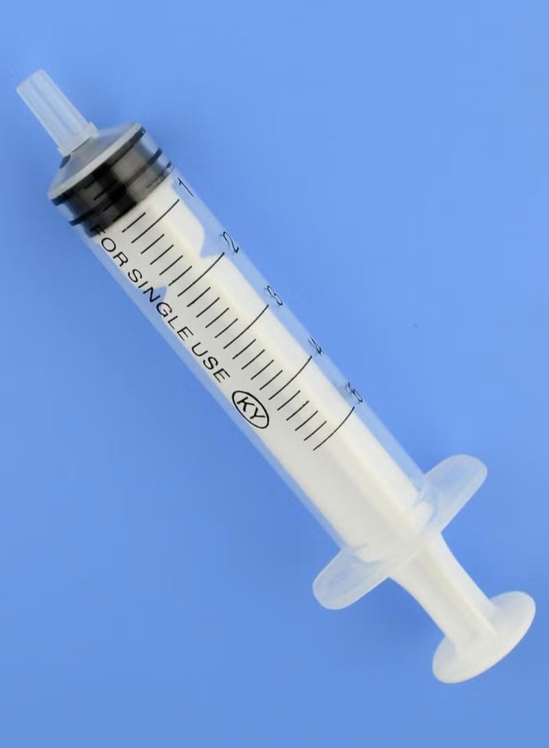 Disposable Syringe 3ml, Luer Lock with needle 23GX1-1/4", PE packing - Image 1