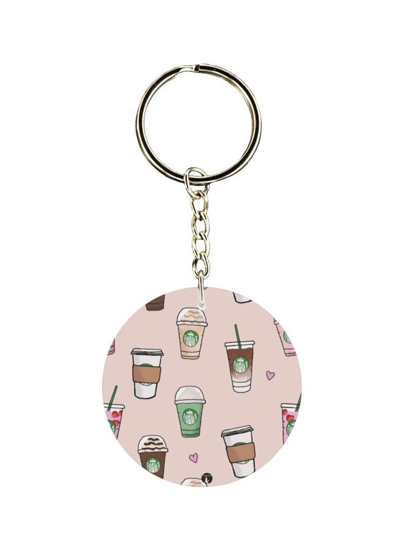RKN Cup Printed Single Sided Keychain
