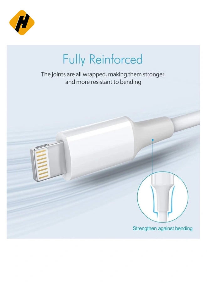 HuHa USB TYPE C CHARGING CABLE (IPhone 13 Charger Cable [MFi Certified] USB C to Lightning Fast Charging Cable Compatible for iPhone 13 Pro/13 Pro Max/13/13 mini, ipad 9, 12 mini/12 Pro Max  - Image 3
