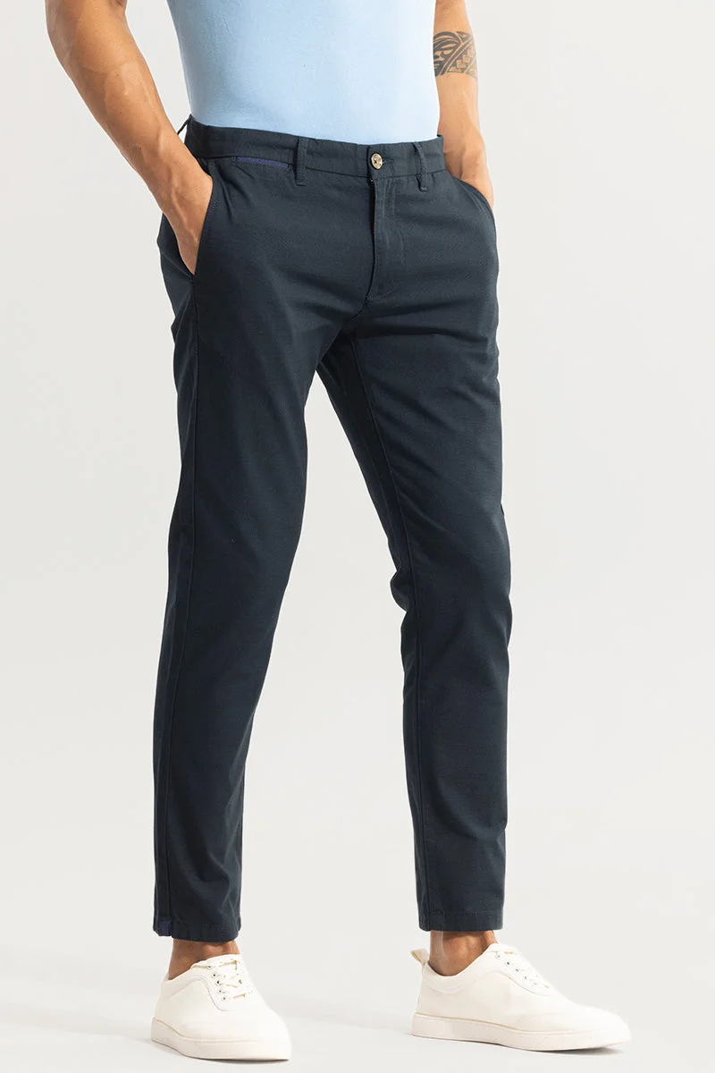 SNITCH Stygian Navy Linen Pant