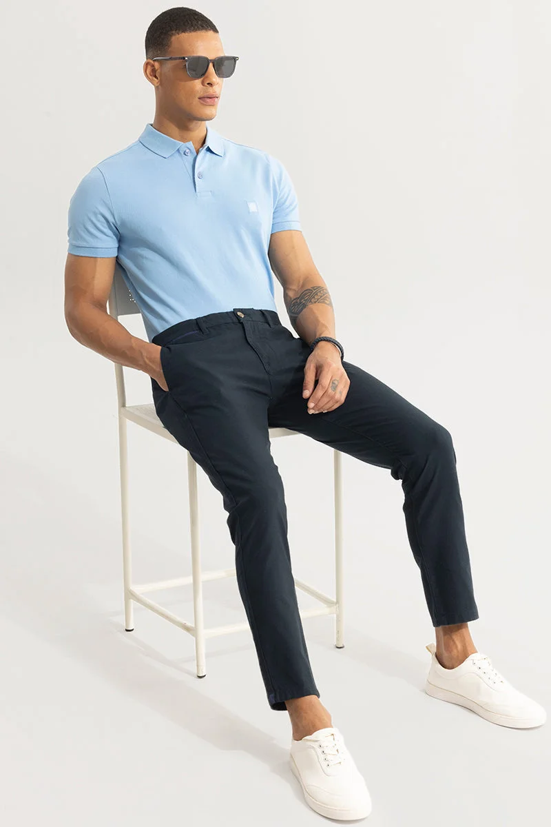 Snitch Navy Stygian Navy Pant for Men | Best Price UAE