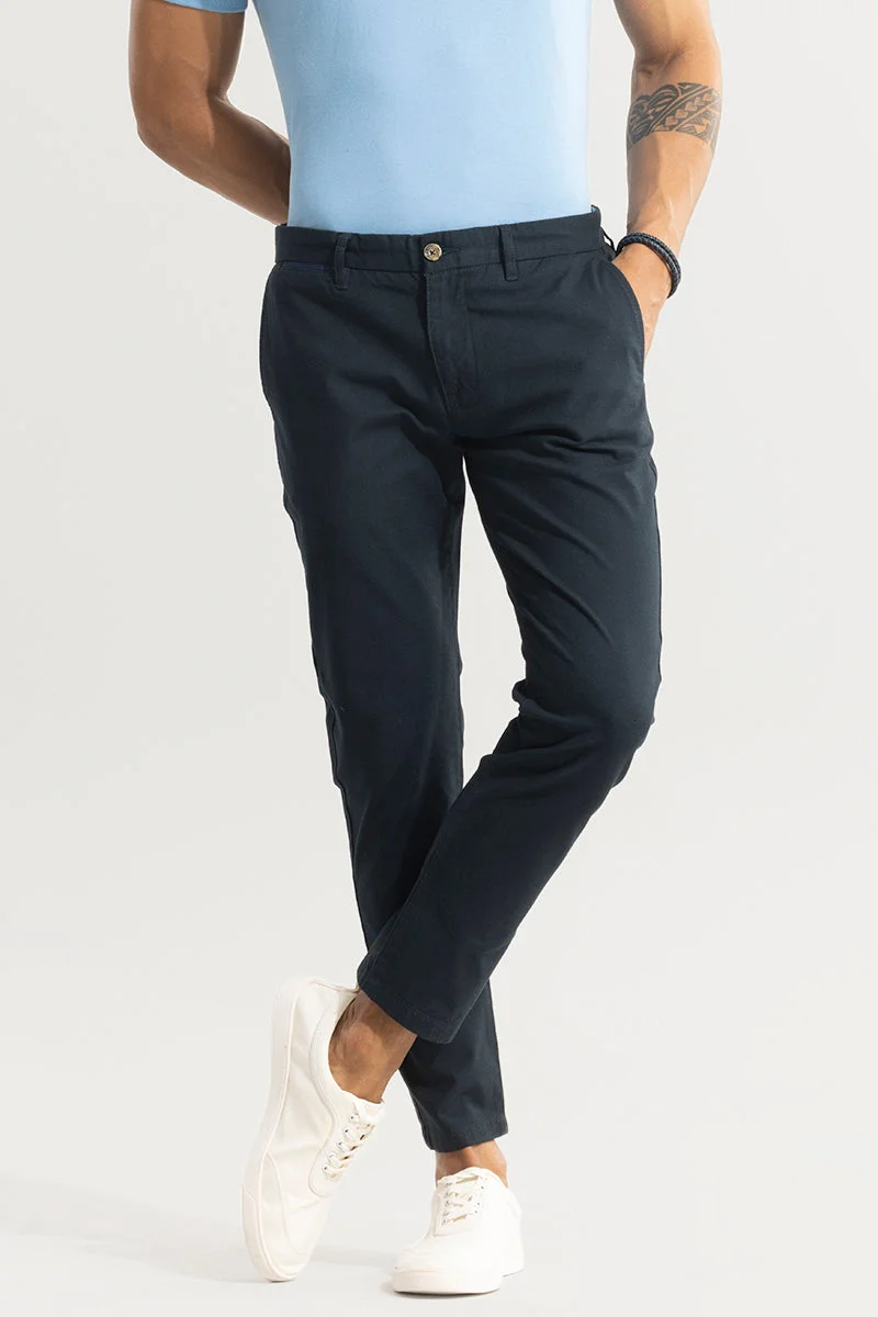 Snitch Navy Stygian Navy Pant for Men | Best Price UAE