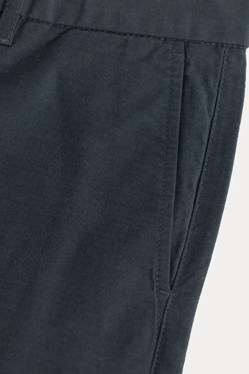 SNITCH Stygian Navy Linen Pant