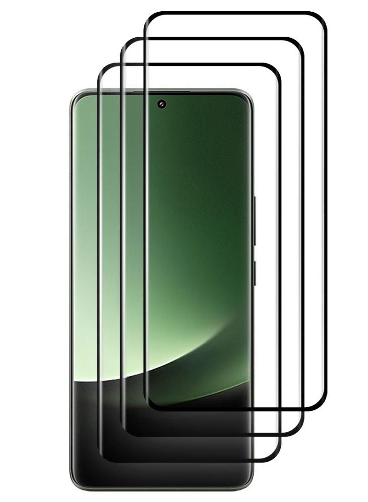 CATANES 3 Pack For Xiaomi 13 Ultra Screen Protector Tempered Glass Full Glue Back - Image 2