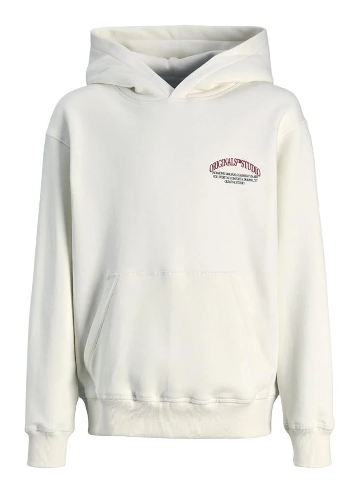جاك وجونز جونيور Kids Graphic Print Hoodie