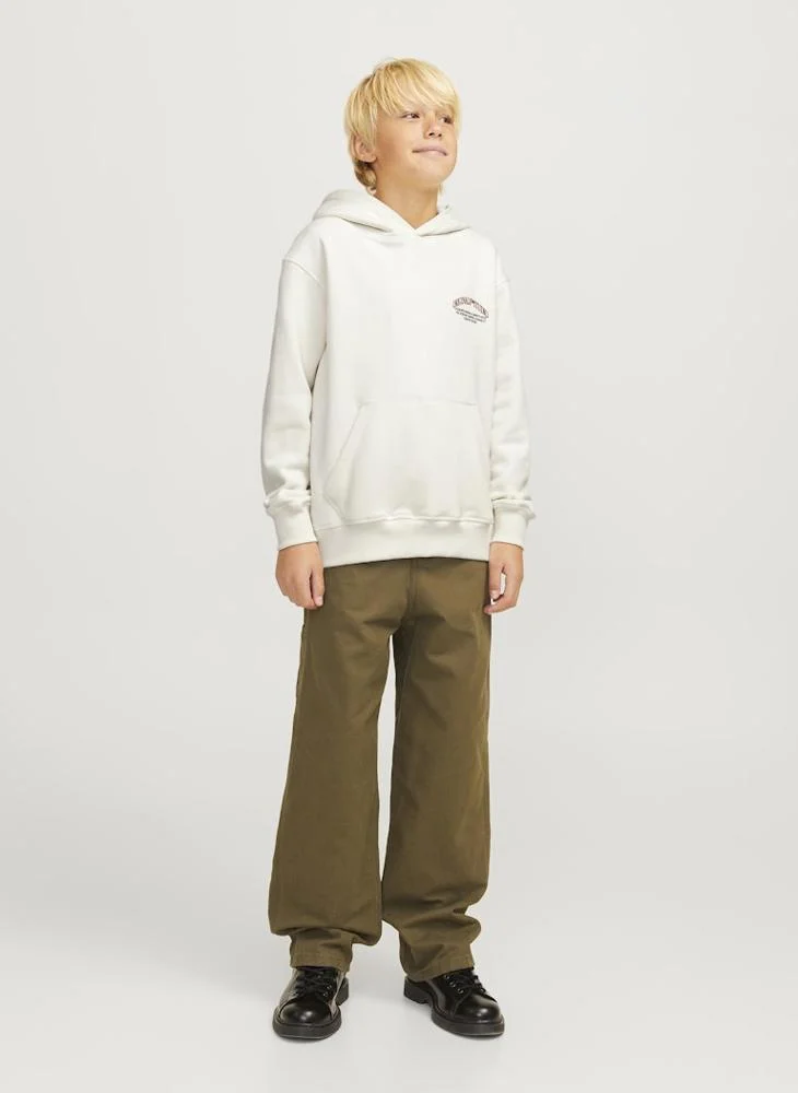 جاك وجونز جونيور Kids Graphic Print Hoodie