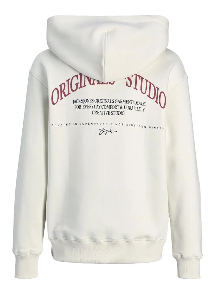 جاك وجونز جونيور Kids Graphic Print Hoodie