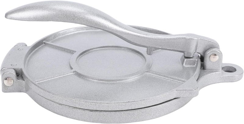 Tnfeeon Manual Dough Press Machine, Quesadilla & Tortilla Makers Wrapper Pressing Tool for Corn Tortillas Tamales Chapti Naan Bread Manual Dough Press Machine, Household Dumpling Kitchen (Silver) - Image 4