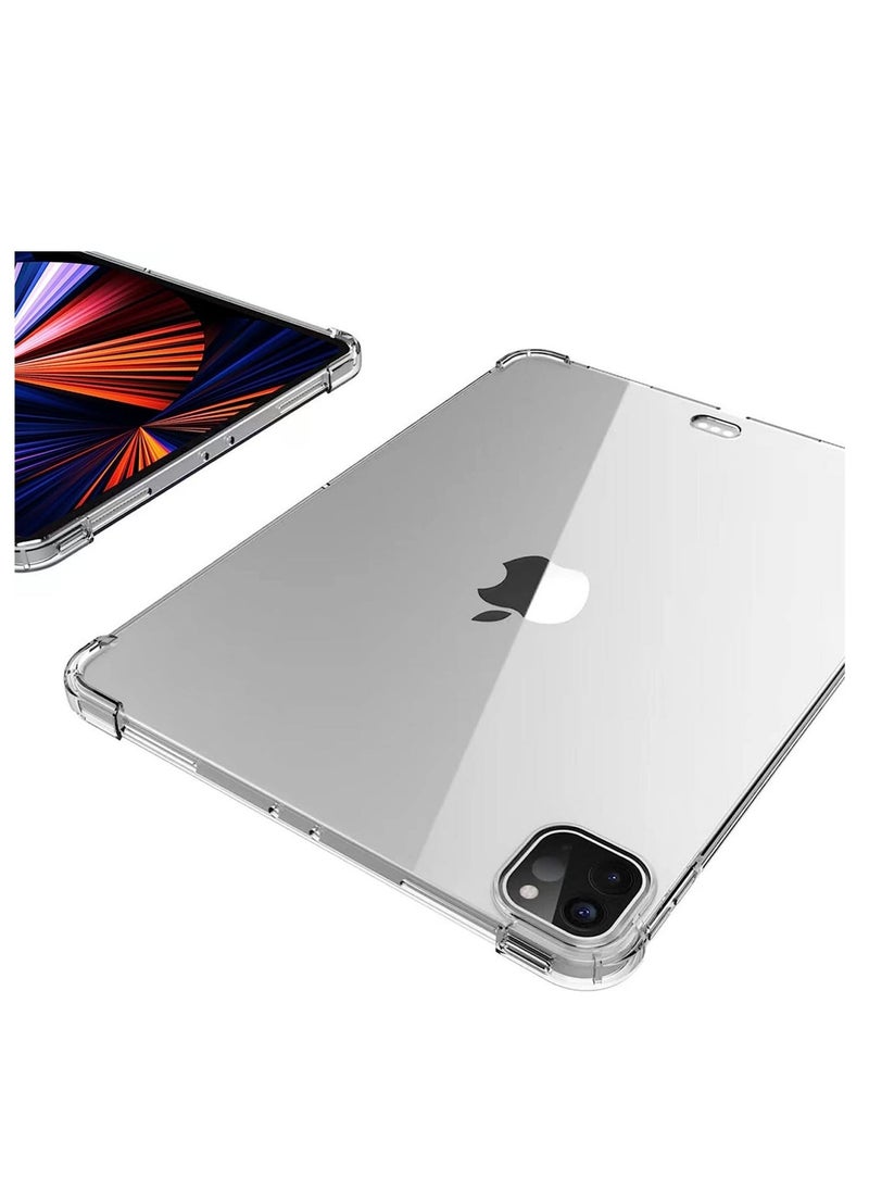 Raxoom Silicon Clear Case for iPad Pro 12.9'' (5th Gen ) 2021, TPU Shockprooof Back Cover, Slim-Fit Protective Case for iPad Pro 12.9 inch 5th Generation - Image 4