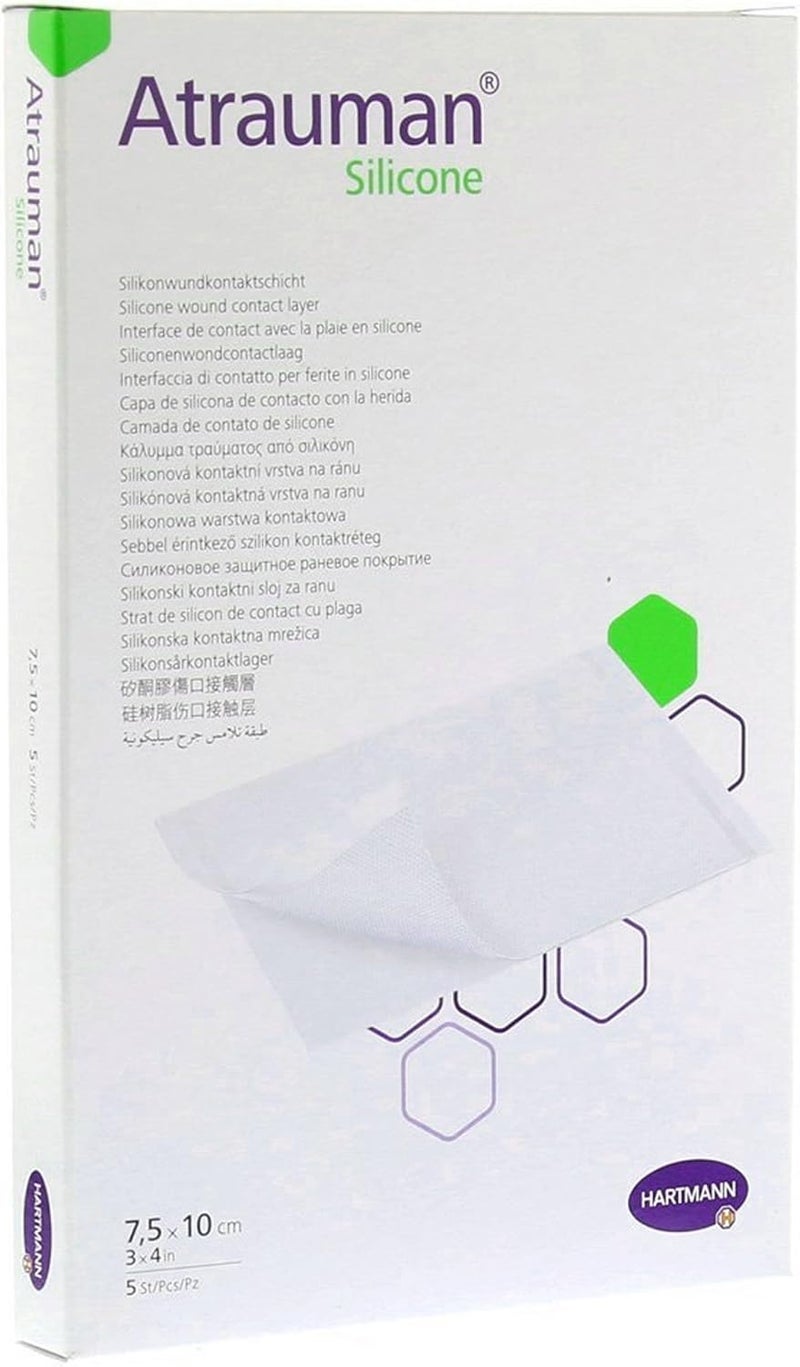 Hartmann ضمادة هارتمن أترومان السيليكون 75 × 10 سم عبوة من 5 - Image 1