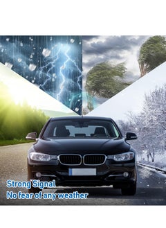 SYOSI Car Aerial Antenna, 2pcs Universal AM/FM/DAB Car Radio Replacement Rubber Car Aerial Roof Antenna Mast Kit Screws in type Compatible with All Cars  - Image 3