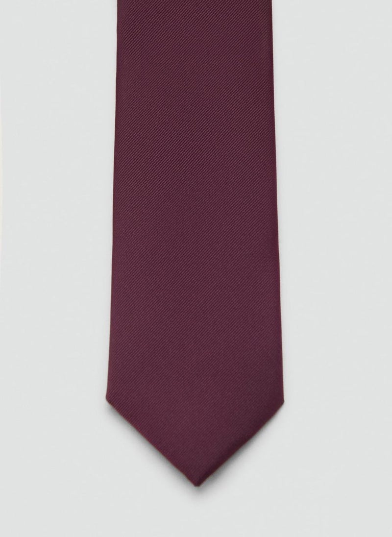 Mango Man Smooth micro-structured tie - Image 2