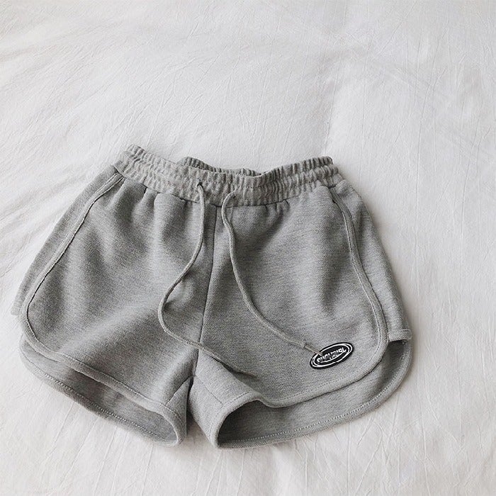 2024 New Womens Summer Casual Shorts High-Waist Loose-Fit Apricot  - Image 3