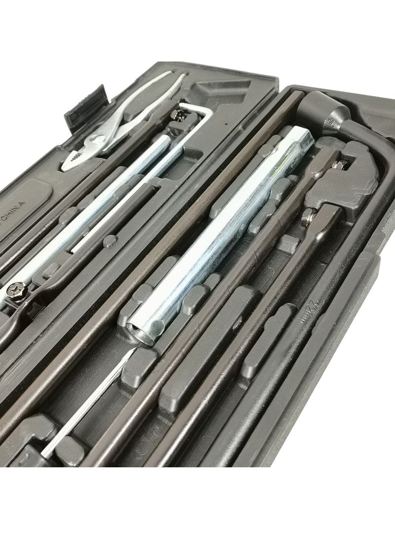 MTOOLS Car Jack Rod Lever & Wheel Spanner Kit for Land Cruiser LC 08-19 - Essential Roadside Assistance Tools - Image 3