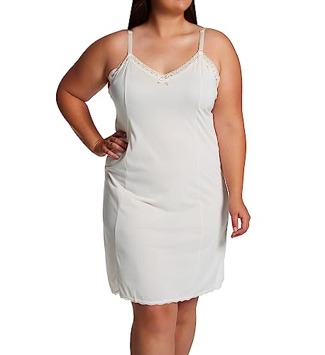 Shadowline Women's Adjustable Strap 25 Inch Daywear Full Slip 27304 46 Ivory - Image 4