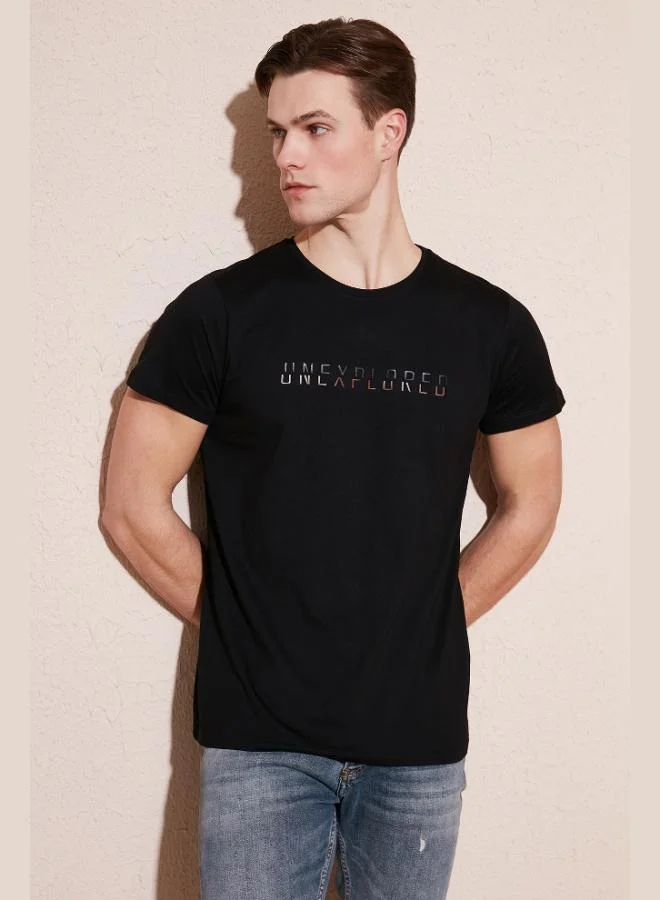 Buratti Crew Neck 100% Cotton Slim Fit T Shirt Men's T SHIRT 541UNEXPLORED24