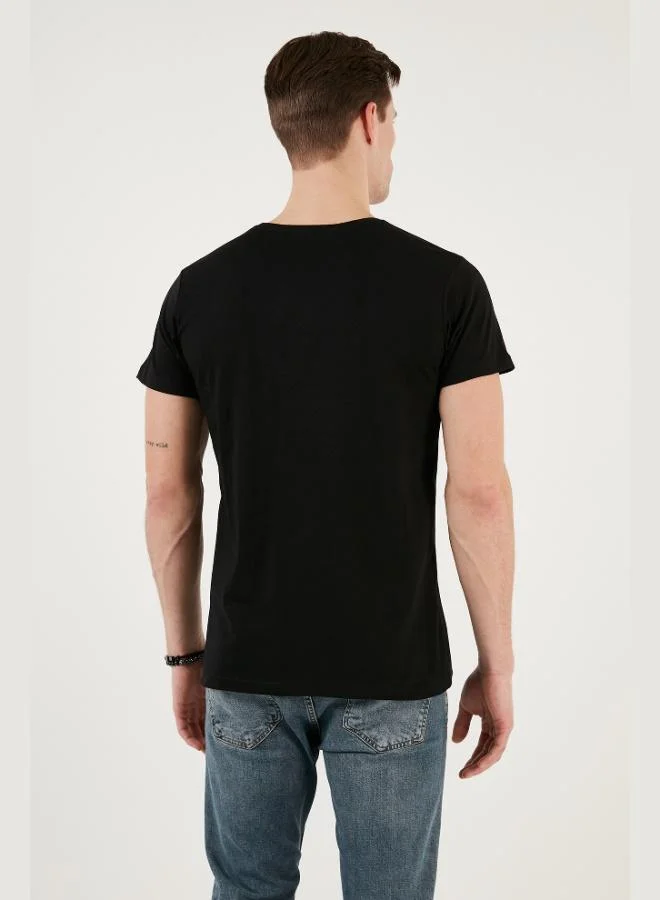 Buratti  Buratti Crew Neck 100% Cotton Slim Fit T Shirt Men's T SHIRT 541UNEXPLORED24 for Men | Best Price UAE