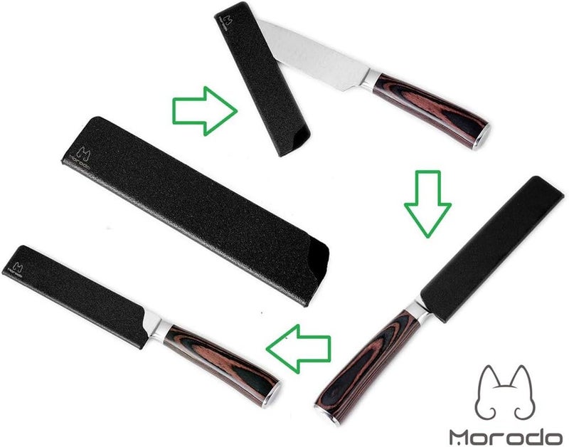 Morodo Knife Edge Guards (4.5"& 8" PP Knife V Protector) 2 Pcs set - Image 3