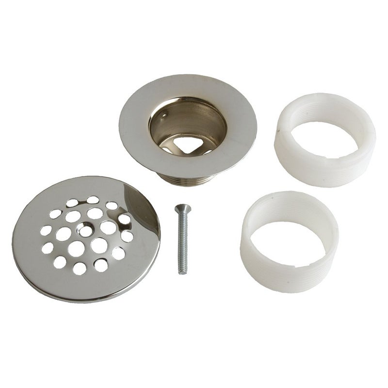 Danco 88795 Tub Drain Strainer Style Chrome