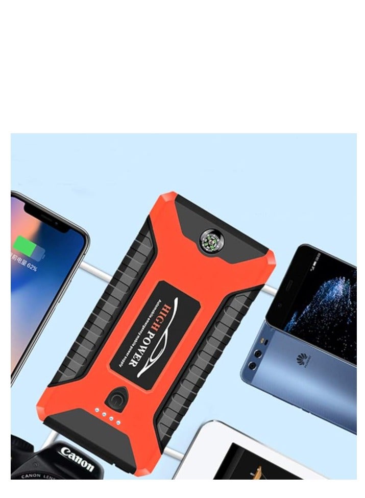 Generic Powerful Jump Starter With Air Compressor  - Image 3