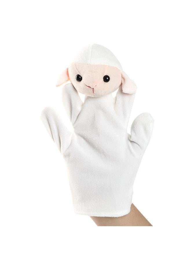 الأزرق جي دبليو 12 زودياك لعبة القطيفة دمى الحيوانات الصغيرة قفازات الكرتون روضة الأطفال الدمى الصغيرة - Image 1